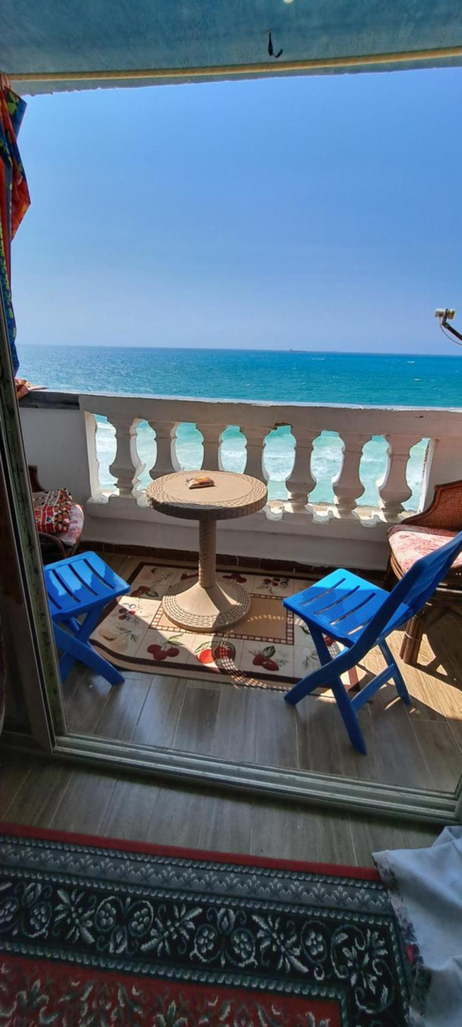 Panorama Apartment With A Charming Sea View Near Alexandria And Burg Elarab Intl Airport With Free Wifi شقة باطلالة ساحرة على البحر اول الساحل الشمالي Exterior foto