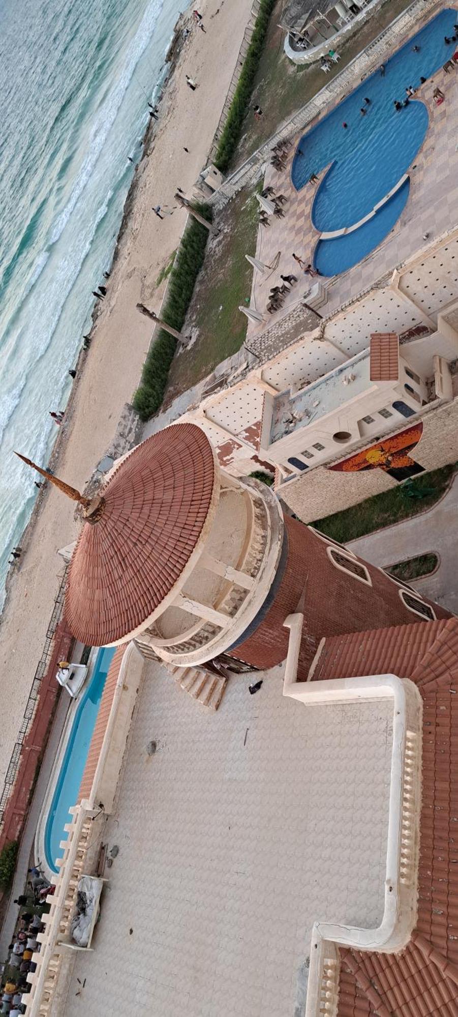 Panorama Apartment With A Charming Sea View Near Alexandria And Burg Elarab Intl Airport With Free Wifi شقة باطلالة ساحرة على البحر اول الساحل الشمالي Exterior foto