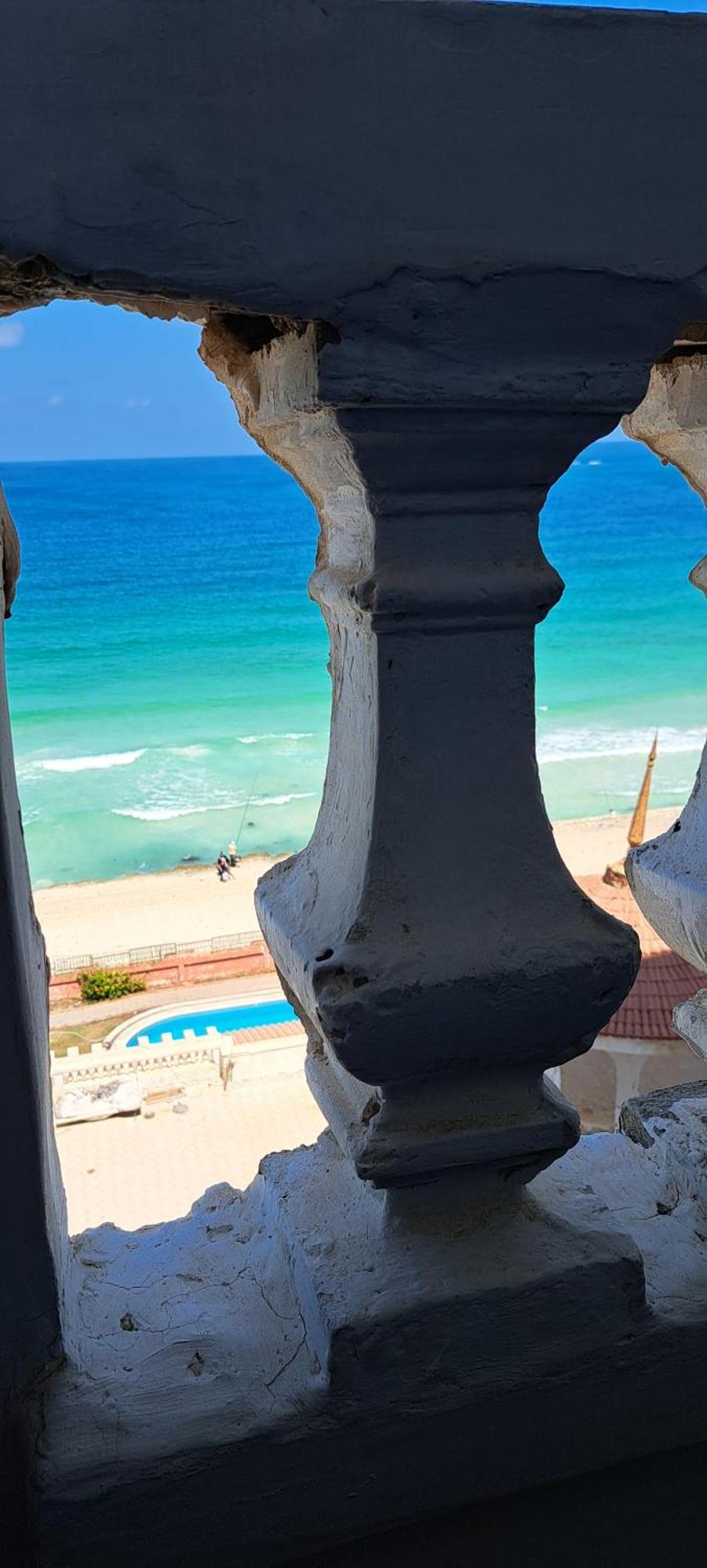 Panorama Apartment With A Charming Sea View Near Alexandria And Burg Elarab Intl Airport With Free Wifi شقة باطلالة ساحرة على البحر اول الساحل الشمالي Exterior foto
