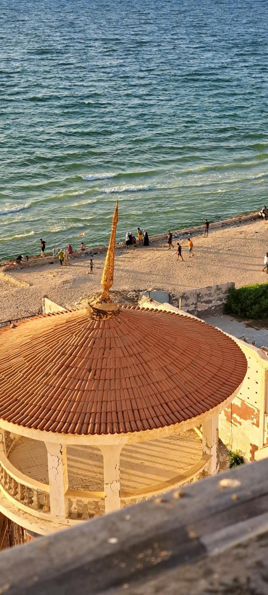 Panorama Apartment With A Charming Sea View Near Alexandria And Burg Elarab Intl Airport With Free Wifi شقة باطلالة ساحرة على البحر اول الساحل الشمالي Exterior foto