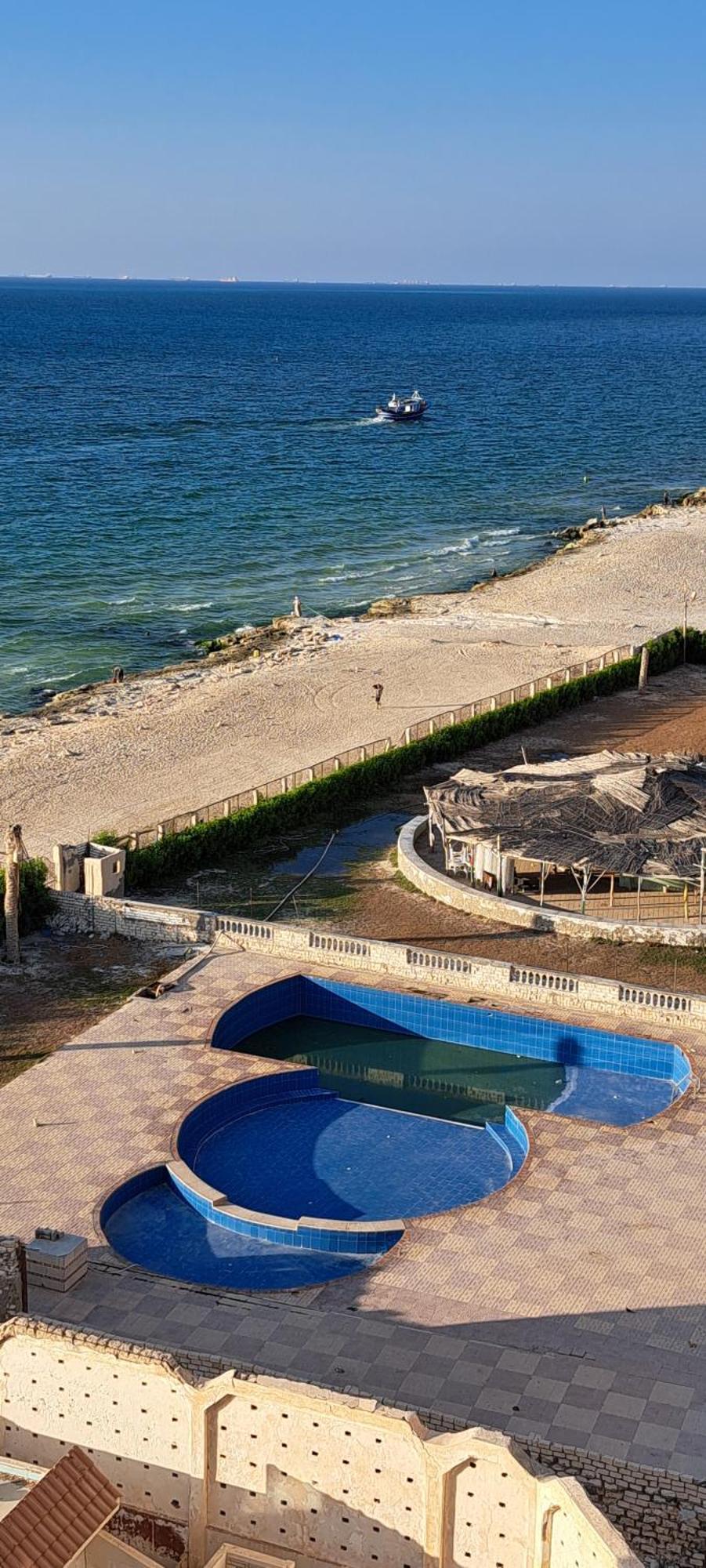 Panorama Apartment With A Charming Sea View Near Alexandria And Burg Elarab Intl Airport With Free Wifi شقة باطلالة ساحرة على البحر اول الساحل الشمالي Exterior foto