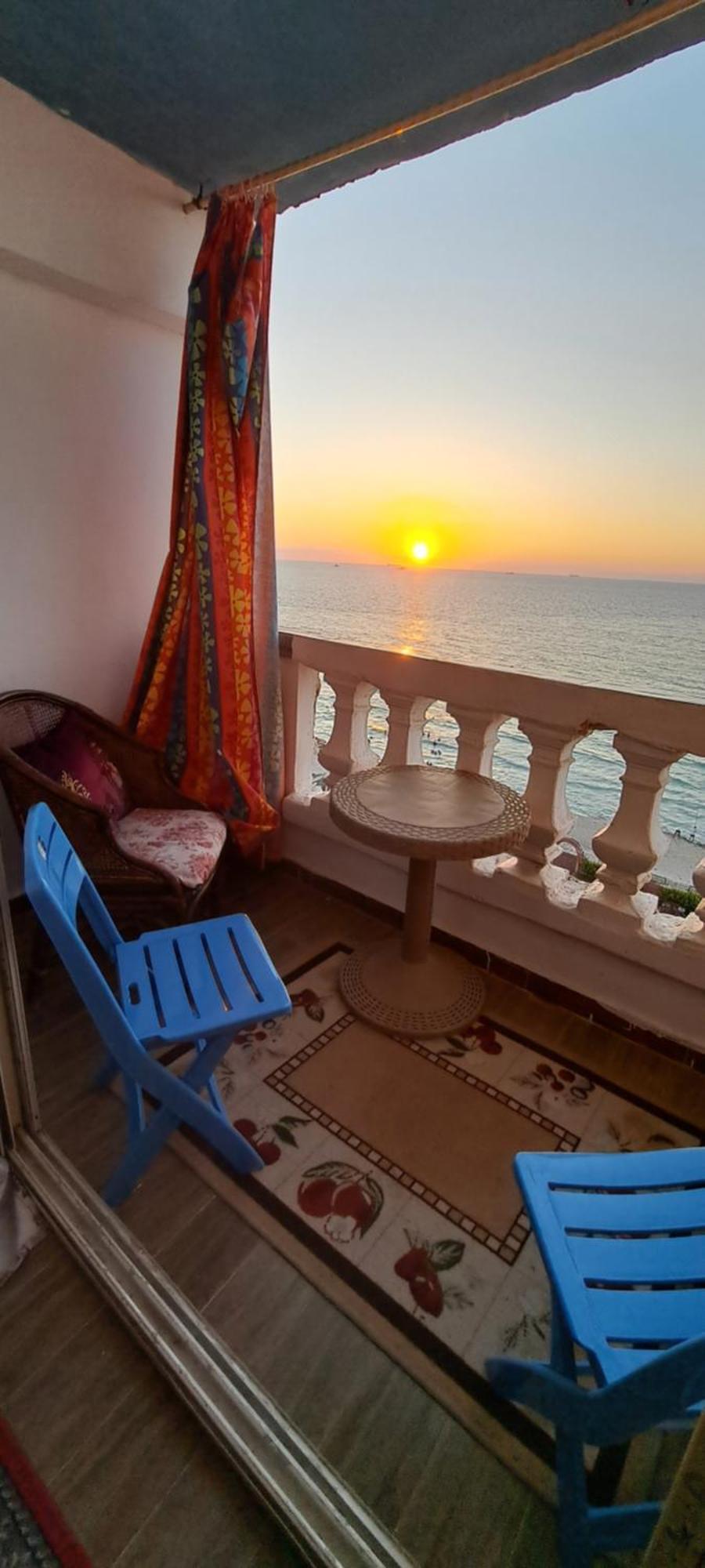 Panorama Apartment With A Charming Sea View Near Alexandria And Burg Elarab Intl Airport With Free Wifi شقة باطلالة ساحرة على البحر اول الساحل الشمالي Exterior foto